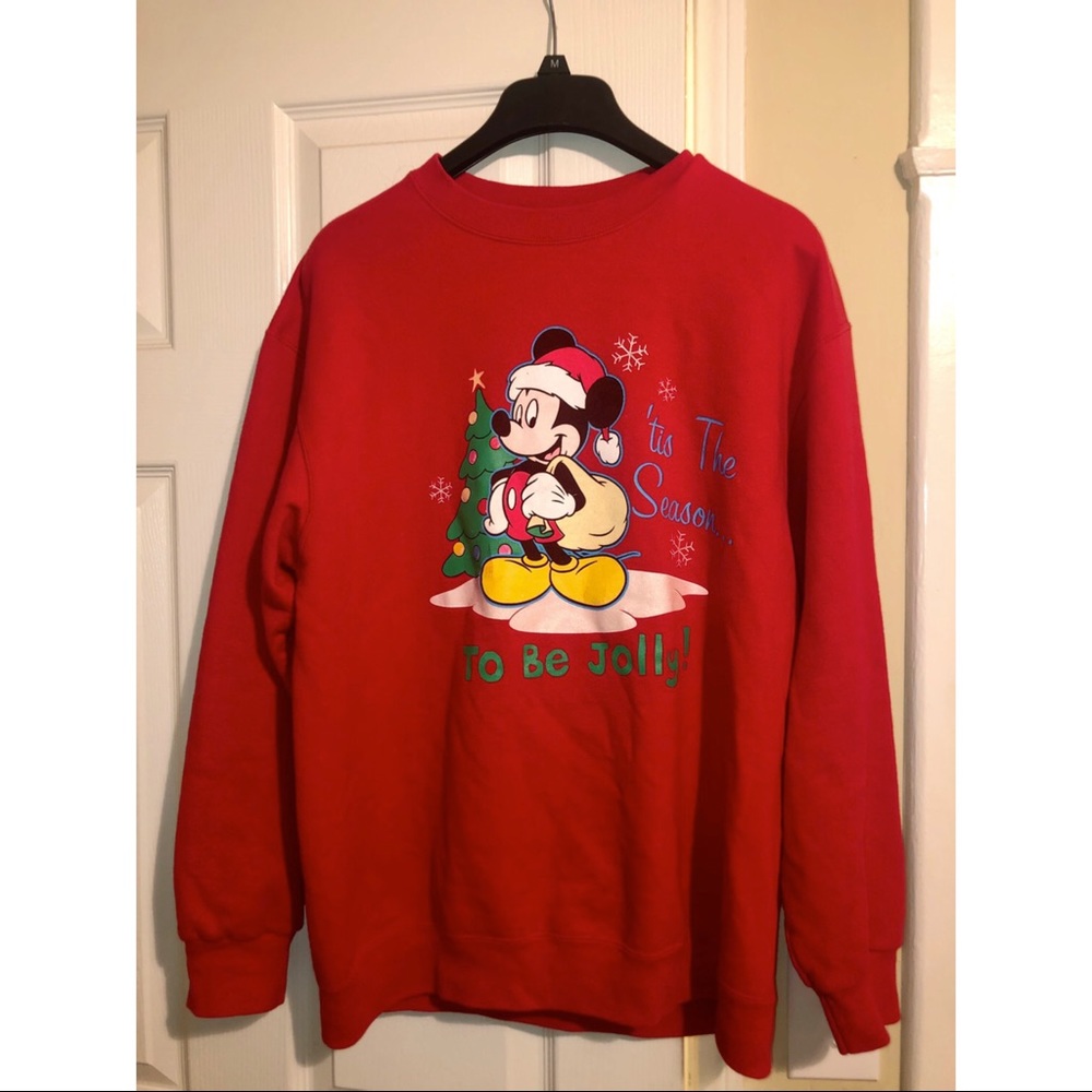 Vintage Mickey Mouse Christmas sweatshirt